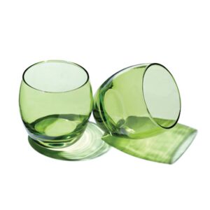 Wasser- und Saftglas limettengrün, 340 ml, 6er Set
