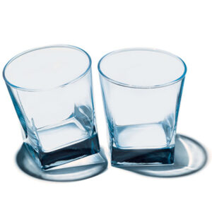 Wasser- und Saftglas türkisblau, 310 ml, 6er Set