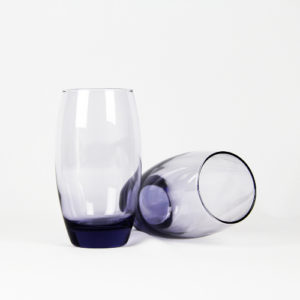 Wasser-und Saftglas lila 500 ml 3er Set