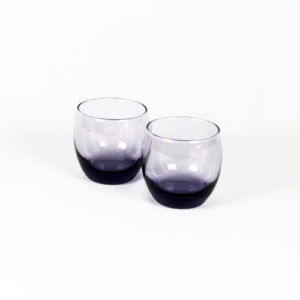 Wasser-und Saftglas lila 340 ml 3er Set