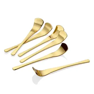 Goldene Teelöffel 6er Set