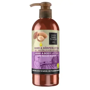 Natürliches Arganöl/ Vegan, Hand- und Körperlotion 250 ml PET-Flasche